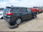 2018 Chevrolet Equinox Ls Gray vin: 3GNAXHEV6JS625538