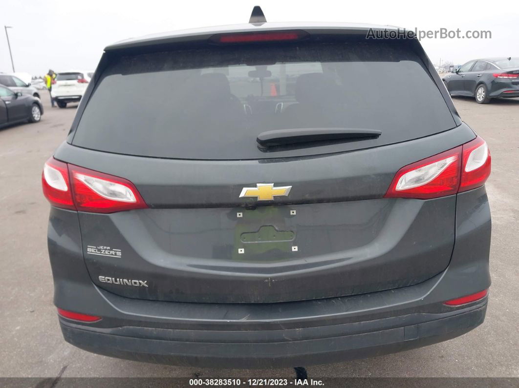 2020 Chevrolet Equinox Ls Gray vin: 3GNAXHEV6LS592415