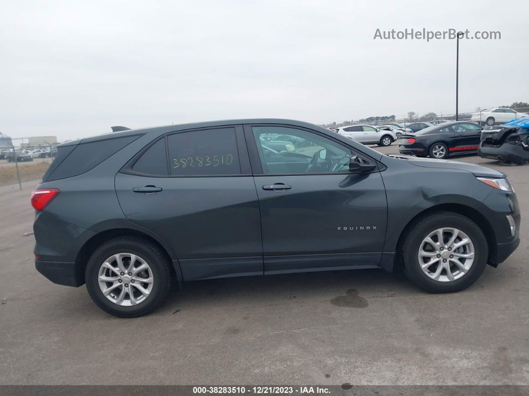 2020 Chevrolet Equinox Ls Gray vin: 3GNAXHEV6LS592415