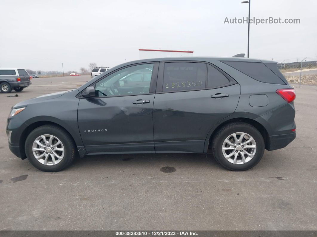 2020 Chevrolet Equinox Ls Gray vin: 3GNAXHEV6LS592415