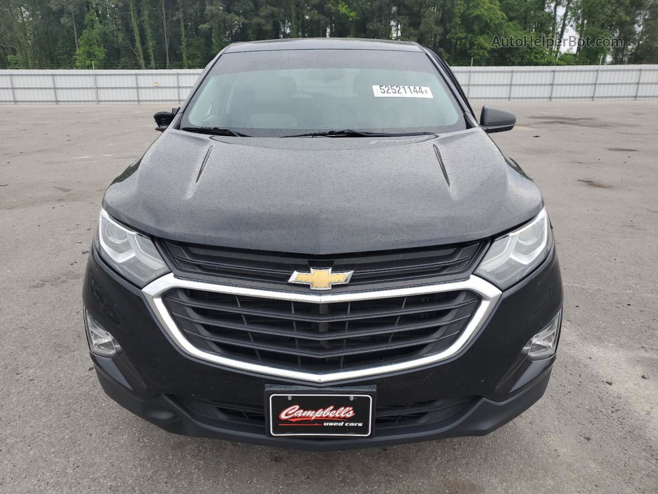 2018 Chevrolet Equinox Ls Черный vin: 3GNAXHEV7JL319085