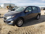 2018 Chevrolet Equinox Ls Blue vin: 3GNAXHEV8JL104380