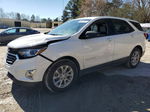 2019 Chevrolet Equinox Ls White vin: 3GNAXHEV8KL168596