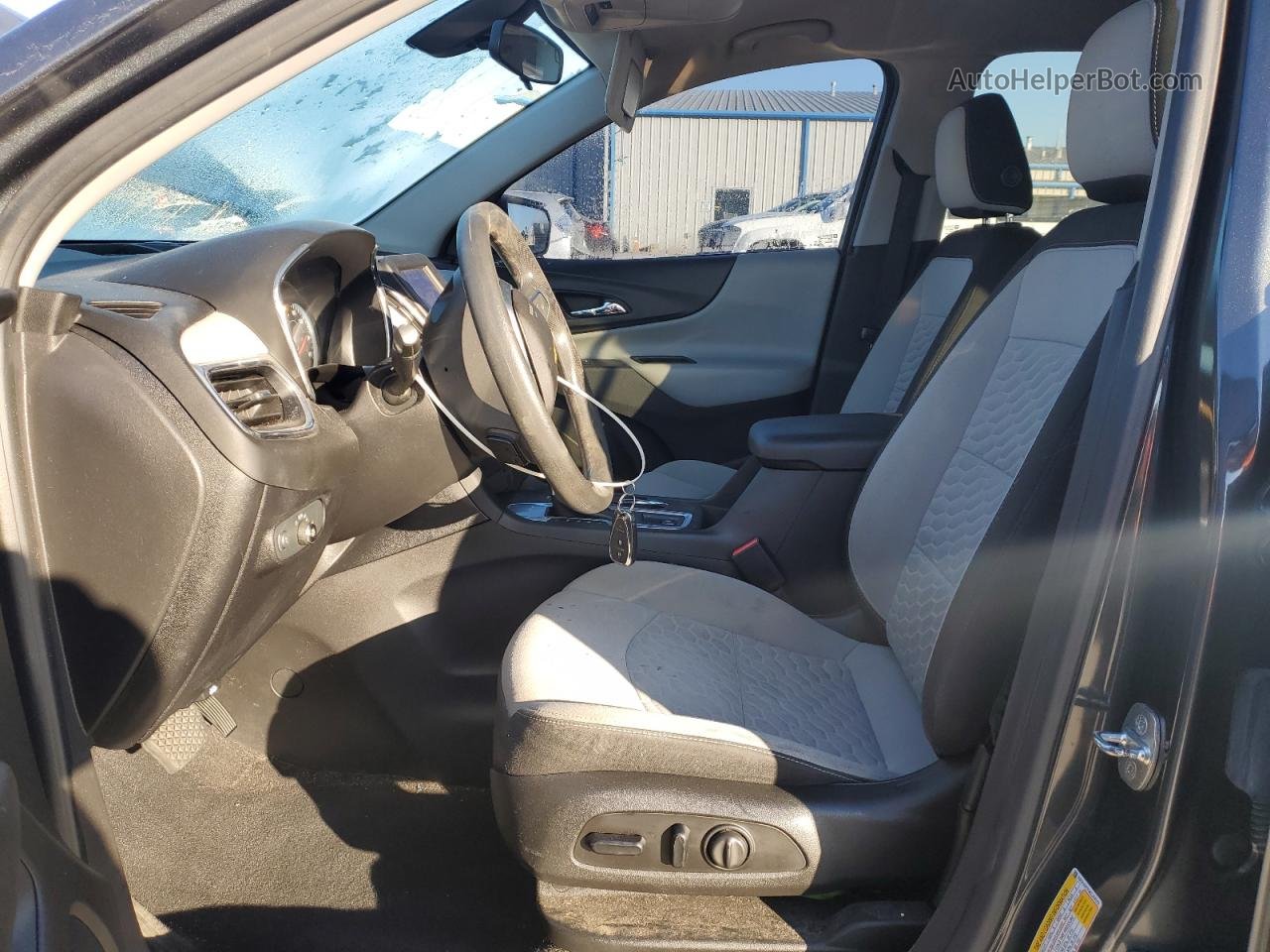 2019 Chevrolet Equinox Ls Gray vin: 3GNAXHEV8KL319193
