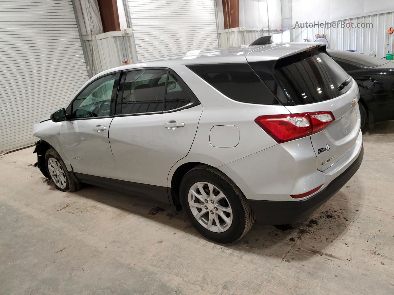 2019 Chevrolet Equinox Ls Silver vin: 3GNAXHEV8KS603185