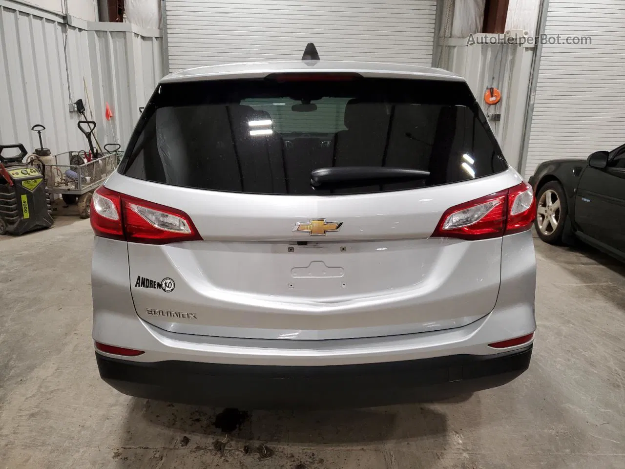 2019 Chevrolet Equinox Ls Silver vin: 3GNAXHEV8KS603185