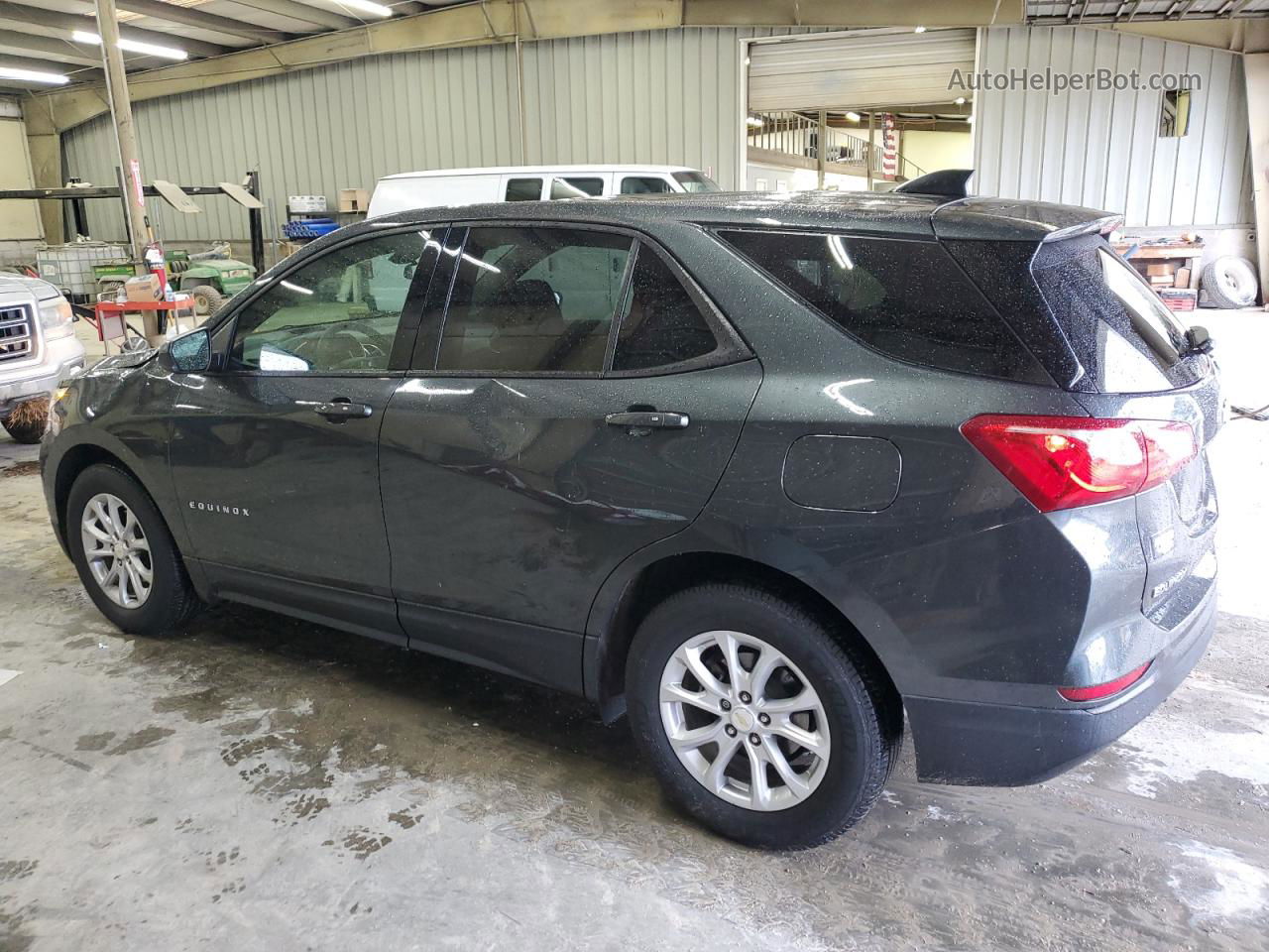 2019 Chevrolet Equinox Ls Gray vin: 3GNAXHEV9KS571833