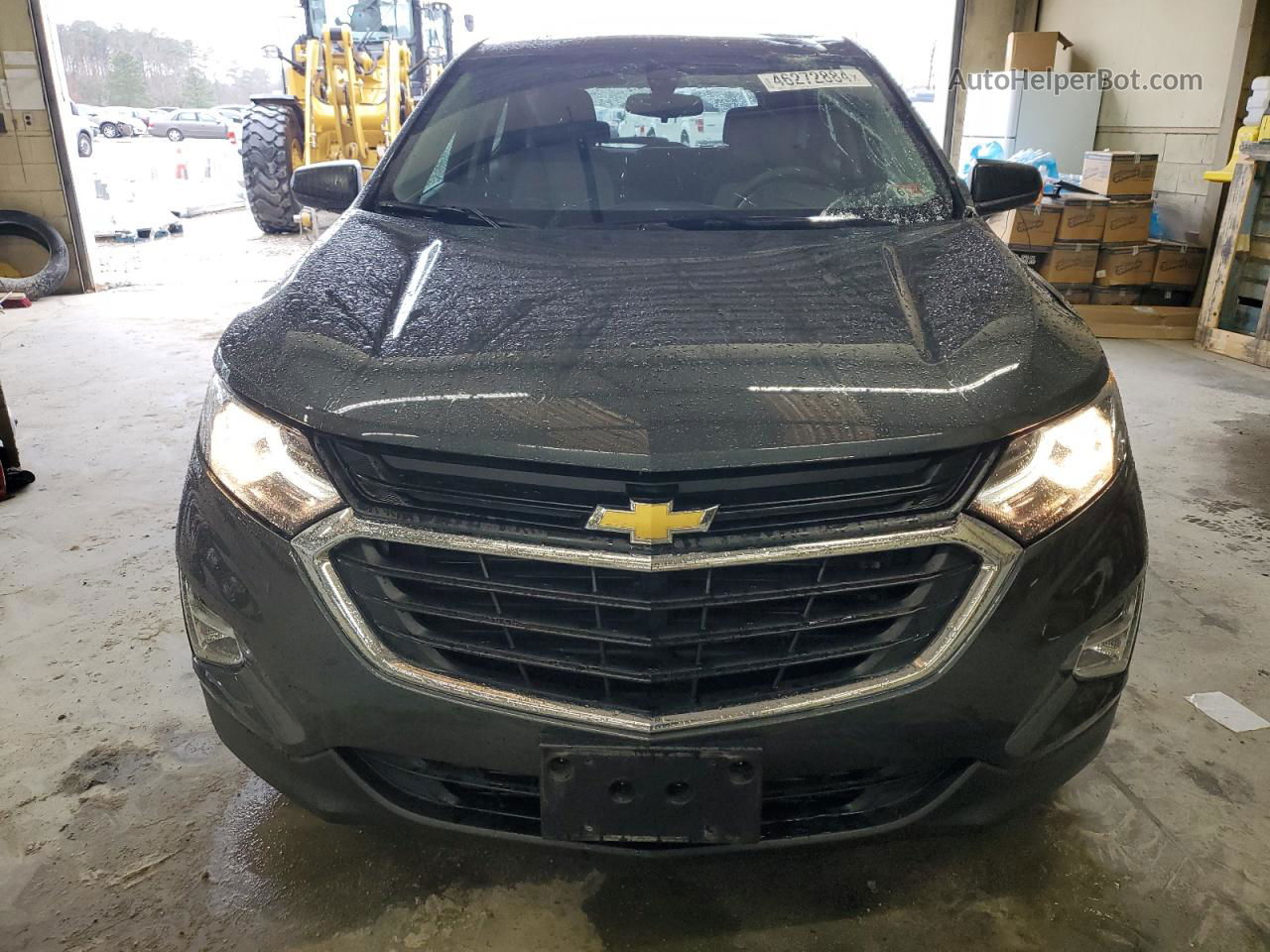 2019 Chevrolet Equinox Ls Gray vin: 3GNAXHEV9KS571833