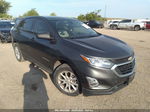 2018 Chevrolet Equinox Ls Gray vin: 3GNAXHEVXJS572407