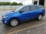 2019 Chevrolet Equinox Ls Blue vin: 3GNAXHEVXKS523063