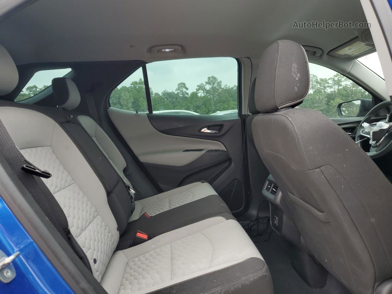 2019 Chevrolet Equinox Ls Blue vin: 3GNAXHEVXKS625107