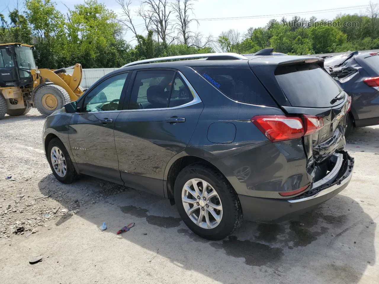 2018 Chevrolet Equinox Lt Угольный vin: 3GNAXJEV0JL104087