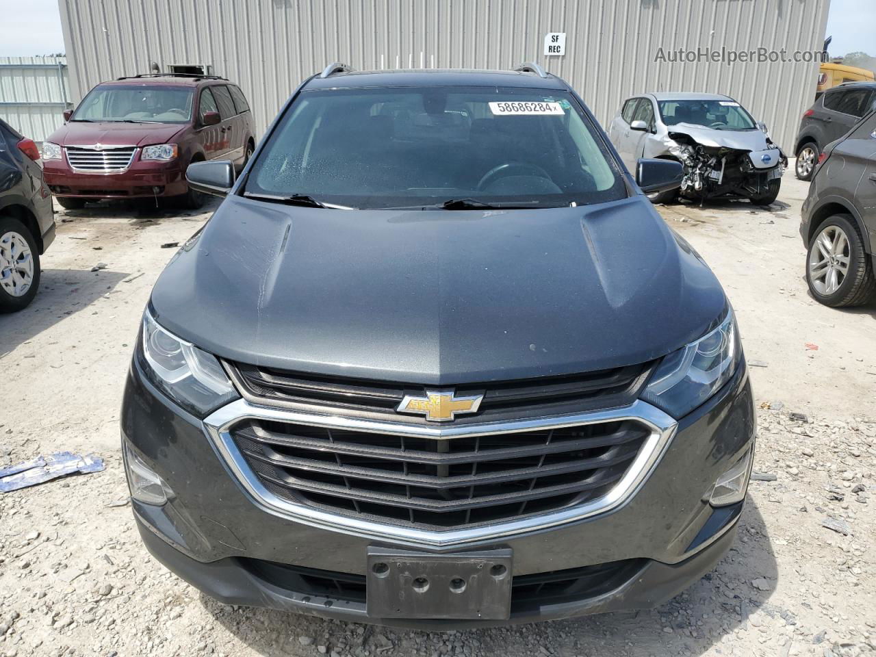 2018 Chevrolet Equinox Lt Угольный vin: 3GNAXJEV0JL104087