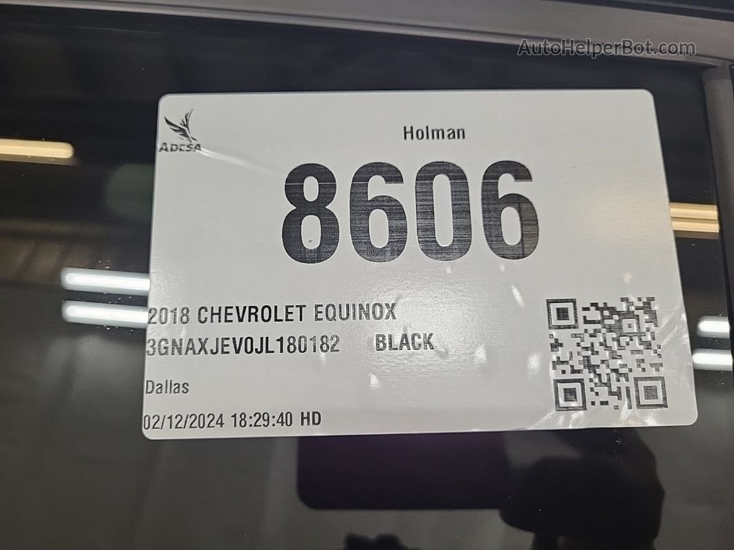 2018 Chevrolet Equinox Lt vin: 3GNAXJEV0JL180182