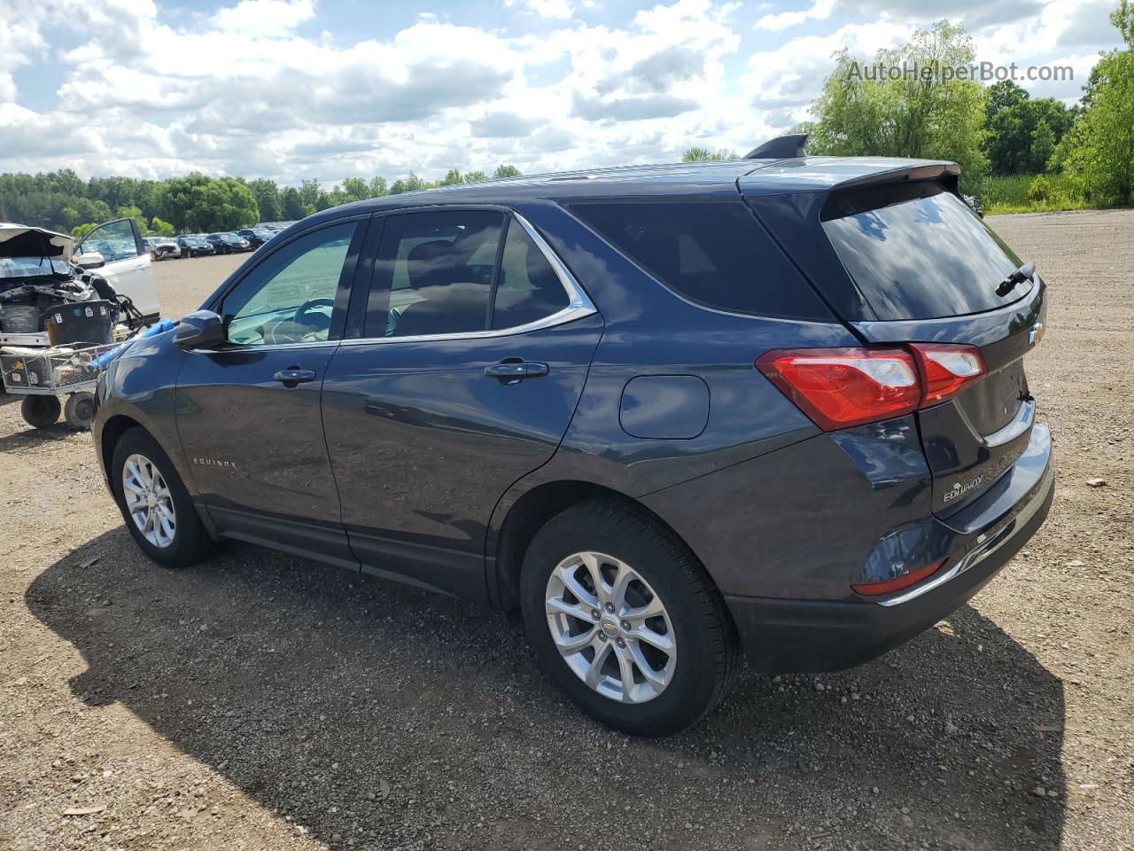 2018 Chevrolet Equinox Lt Blue vin: 3GNAXJEV0JS607818