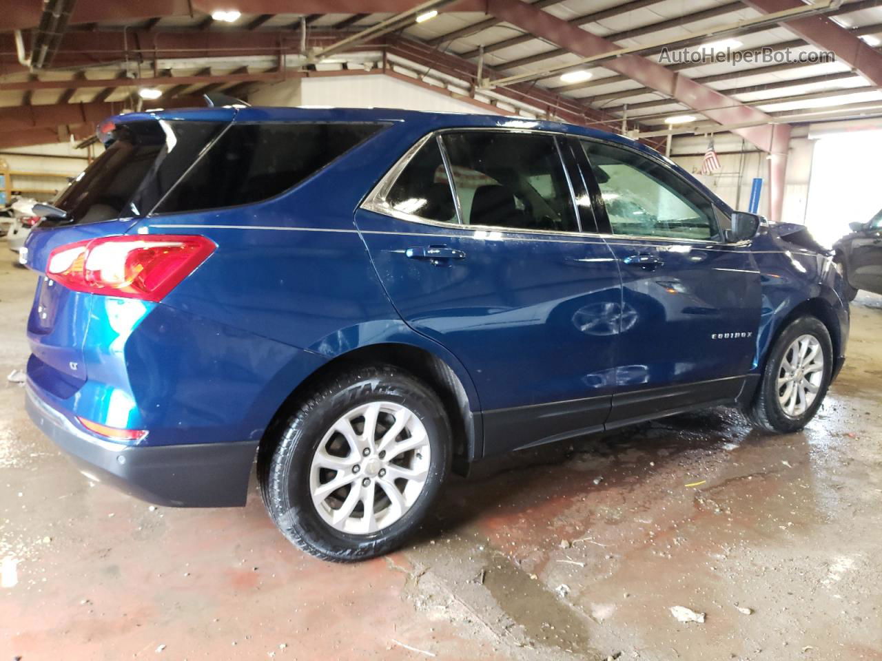 2019 Chevrolet Equinox Lt Blue vin: 3GNAXJEV0KL340689