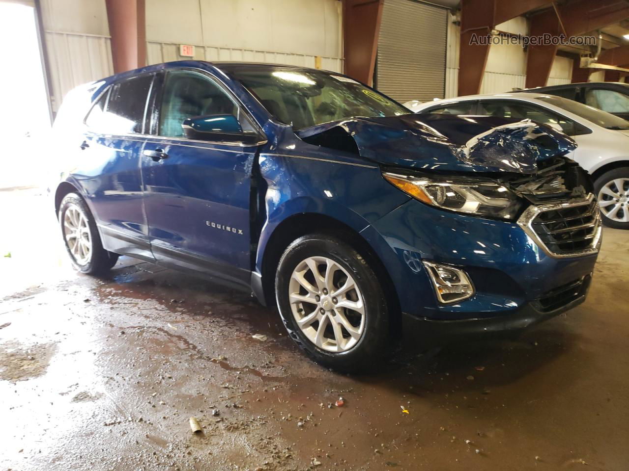 2019 Chevrolet Equinox Lt Blue vin: 3GNAXJEV0KL340689