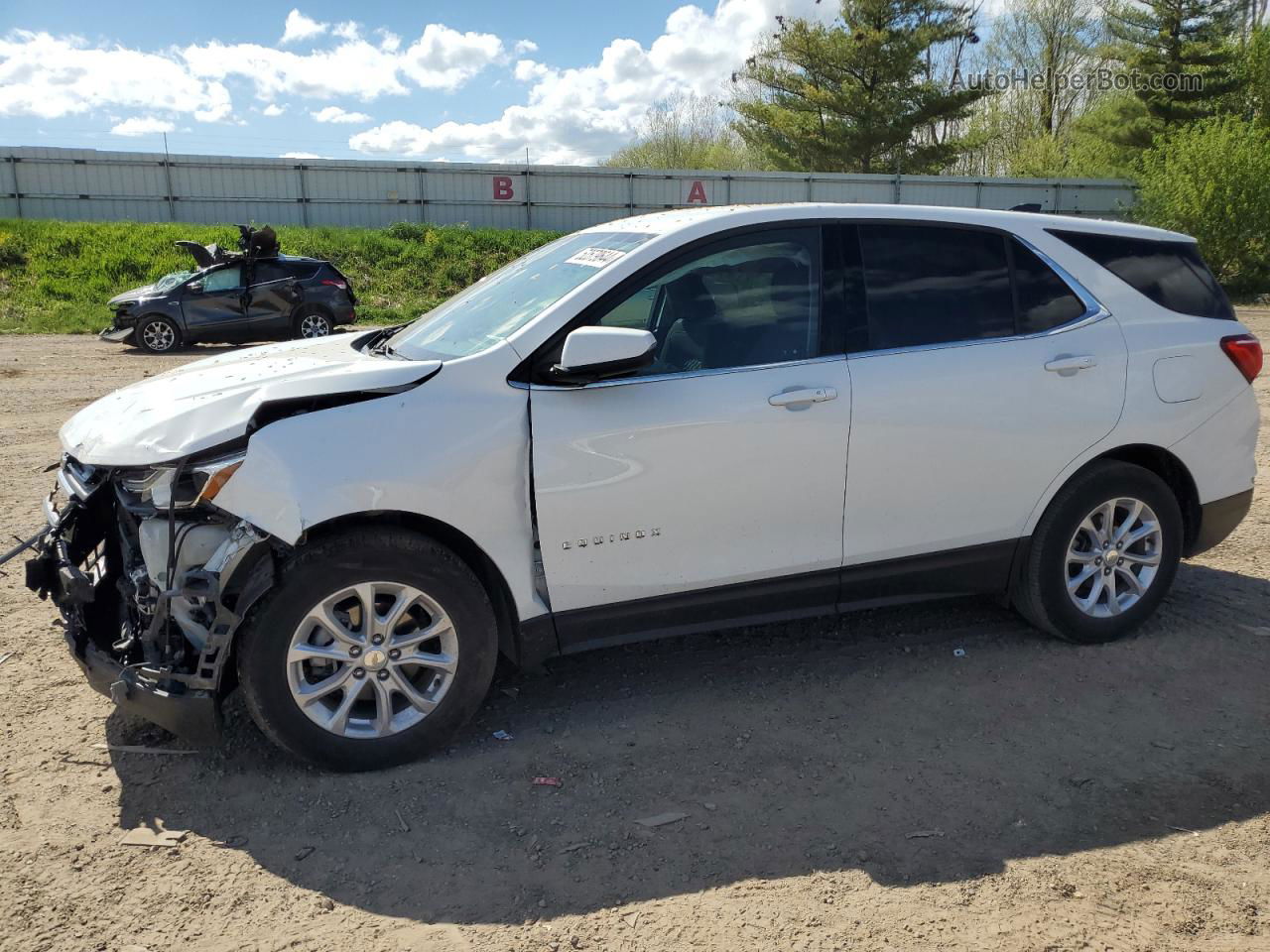 2019 Chevrolet Equinox Lt Белый vin: 3GNAXJEV0KS669365