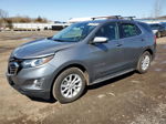 2018 Chevrolet Equinox Lt Gray vin: 3GNAXJEV1JL127619