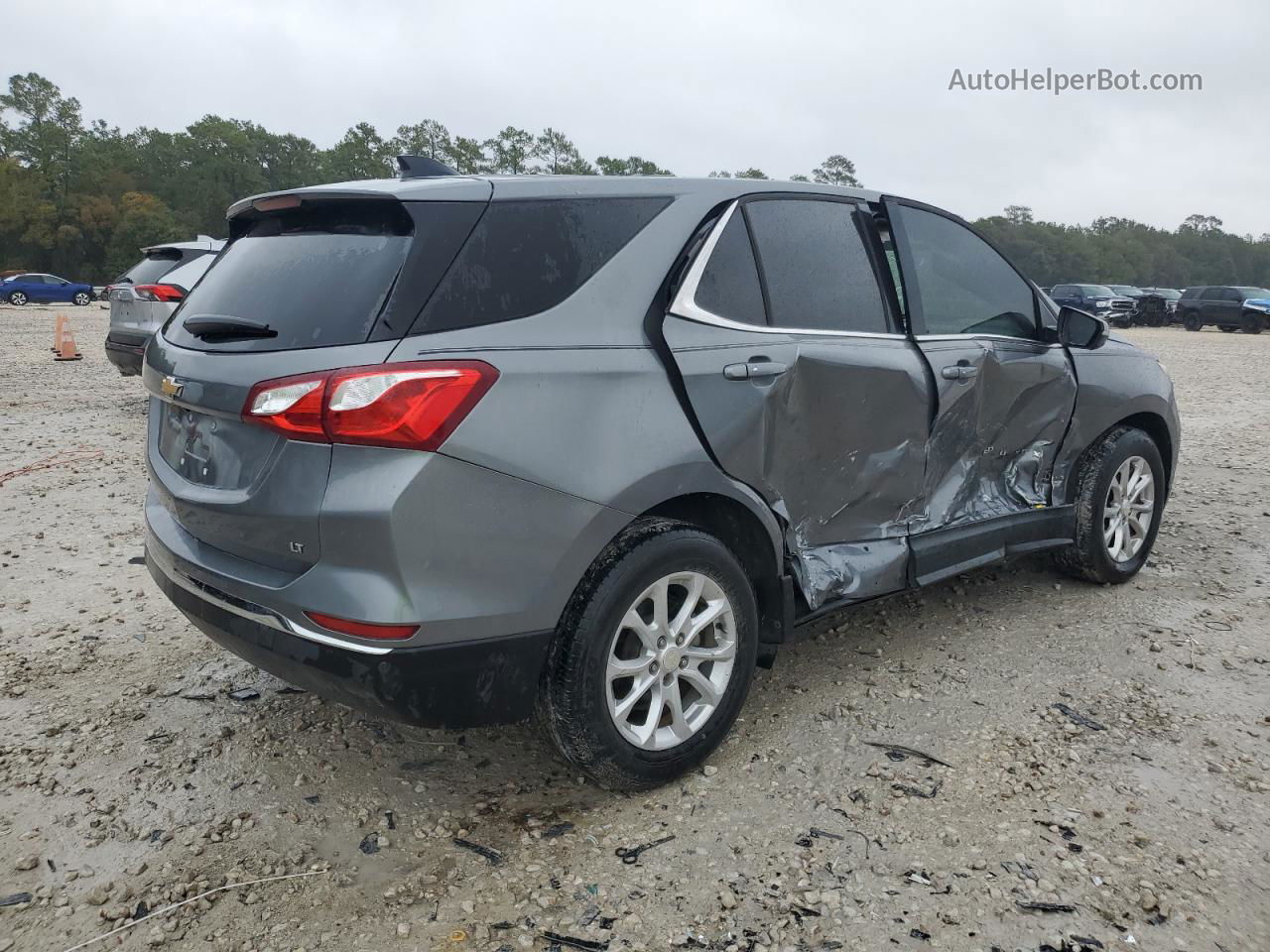 2018 Chevrolet Equinox Lt Угольный vin: 3GNAXJEV1JL132125