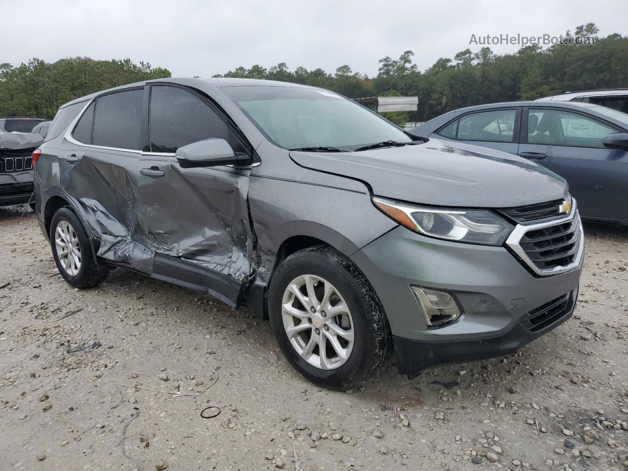 2018 Chevrolet Equinox Lt Угольный vin: 3GNAXJEV1JL132125