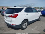 2018 Chevrolet Equinox Lt White vin: 3GNAXJEV1JL175654