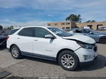 2018 Chevrolet Equinox Lt White vin: 3GNAXJEV1JL175654