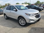 2018 Chevrolet Equinox Lt Silver vin: 3GNAXJEV1JS502365