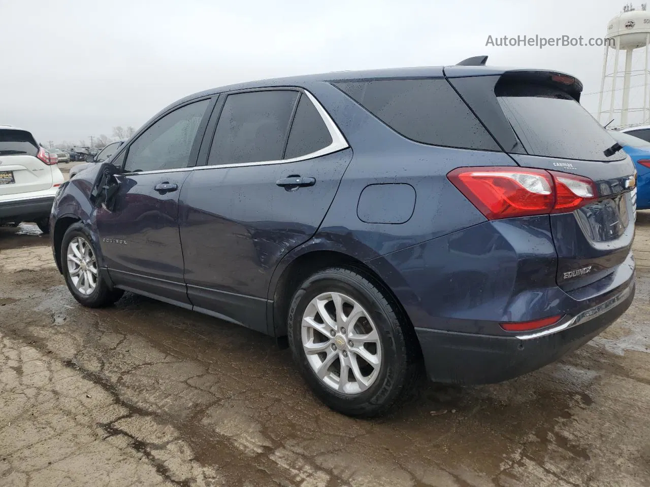 2018 Chevrolet Equinox Lt Blue vin: 3GNAXJEV1JS570925