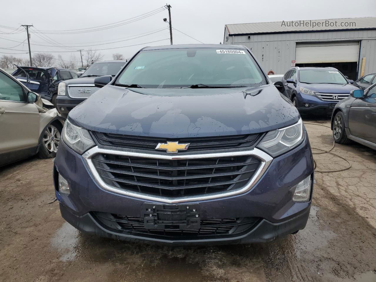 2018 Chevrolet Equinox Lt Blue vin: 3GNAXJEV1JS570925