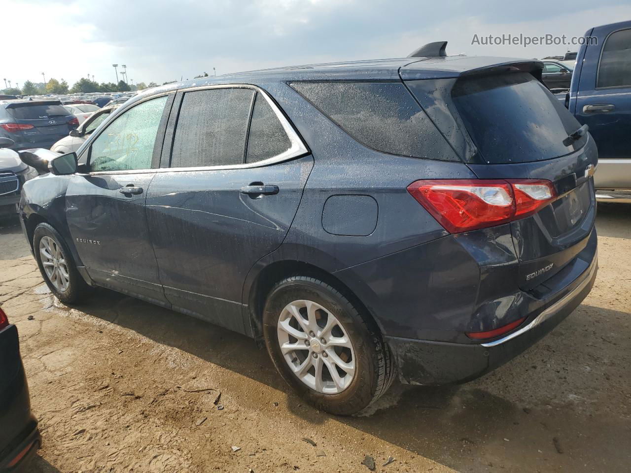 2018 Chevrolet Equinox Lt Blue vin: 3GNAXJEV1JS580709