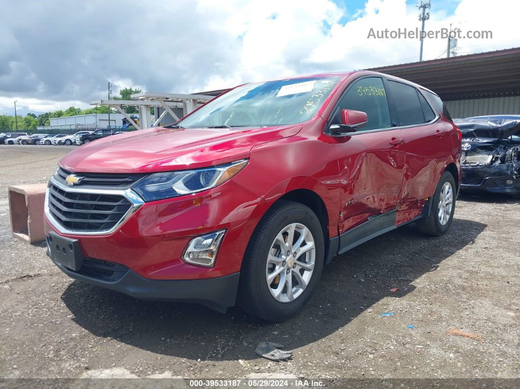 2018 Chevrolet Equinox Lt Red vin: 3GNAXJEV1JS607312