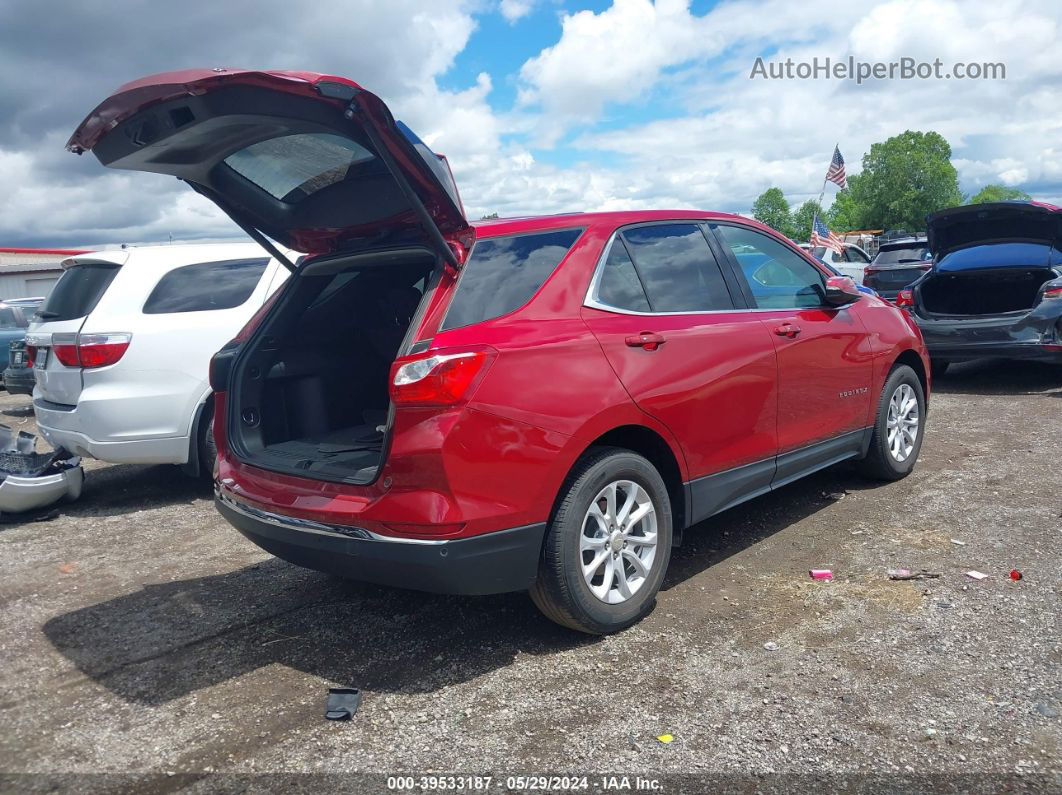 2018 Chevrolet Equinox Lt Red vin: 3GNAXJEV1JS607312