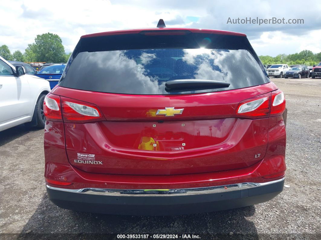 2018 Chevrolet Equinox Lt Red vin: 3GNAXJEV1JS607312