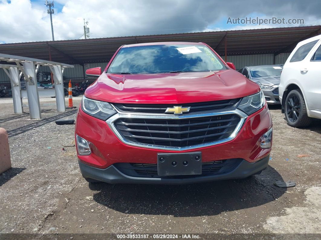 2018 Chevrolet Equinox Lt Red vin: 3GNAXJEV1JS607312