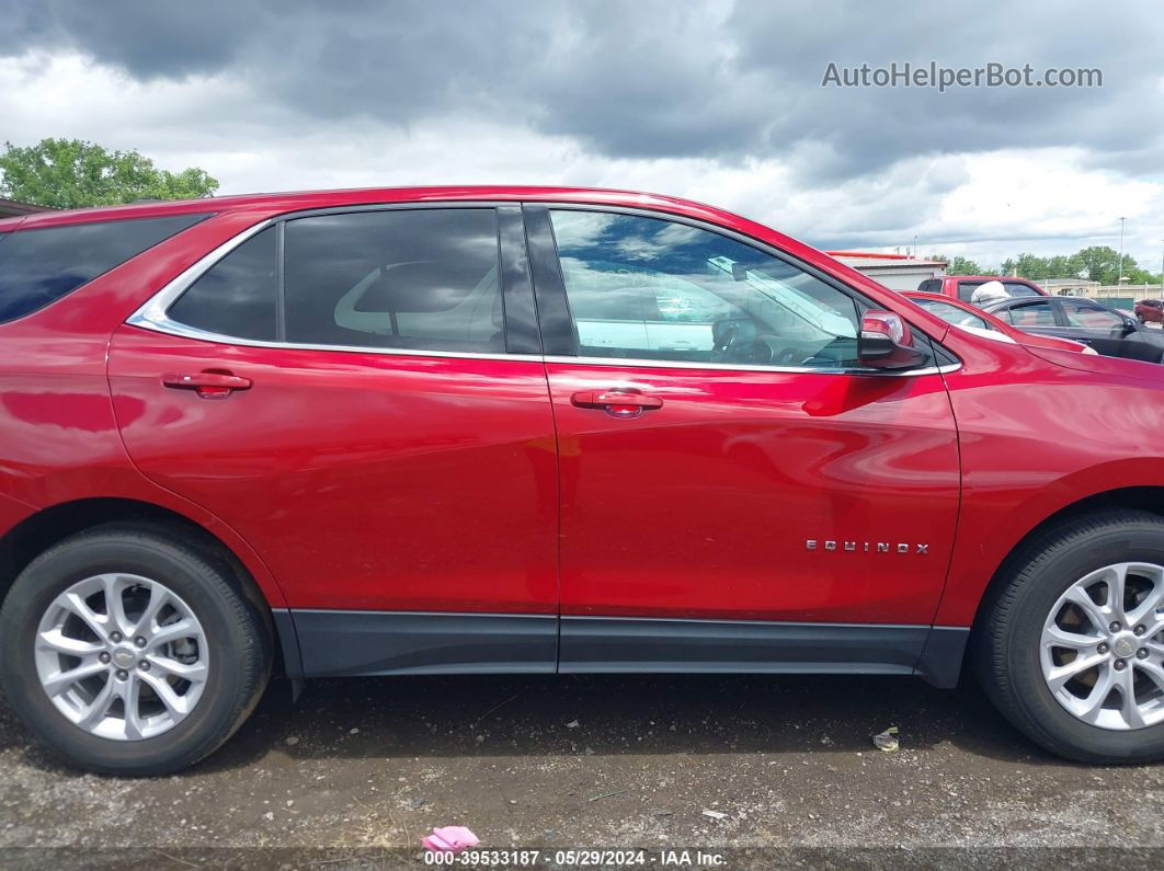 2018 Chevrolet Equinox Lt Red vin: 3GNAXJEV1JS607312