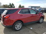 2018 Chevrolet Equinox Lt Красный vin: 3GNAXJEV2JL272538