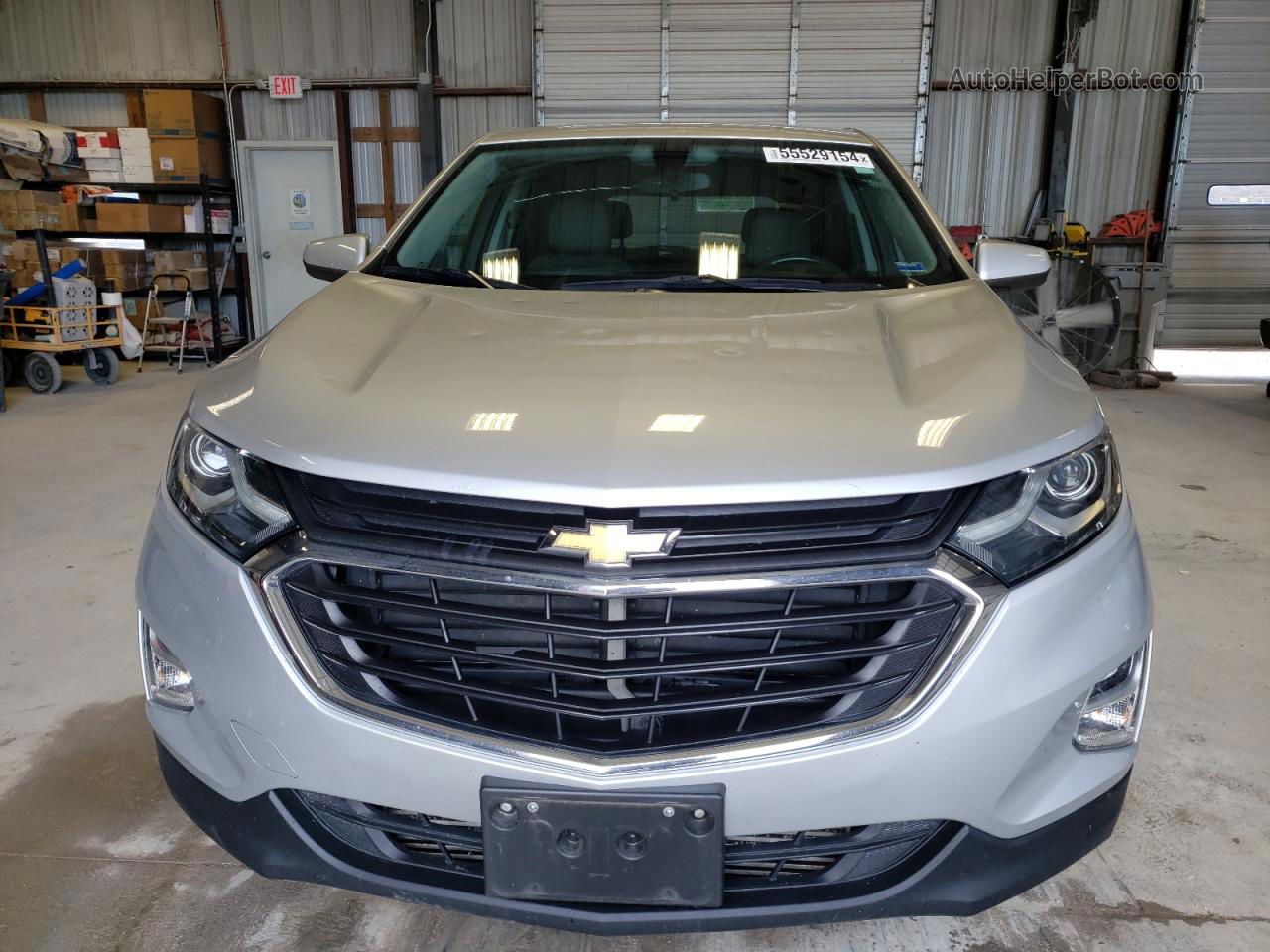 2018 Chevrolet Equinox Lt Silver vin: 3GNAXJEV2JS517652