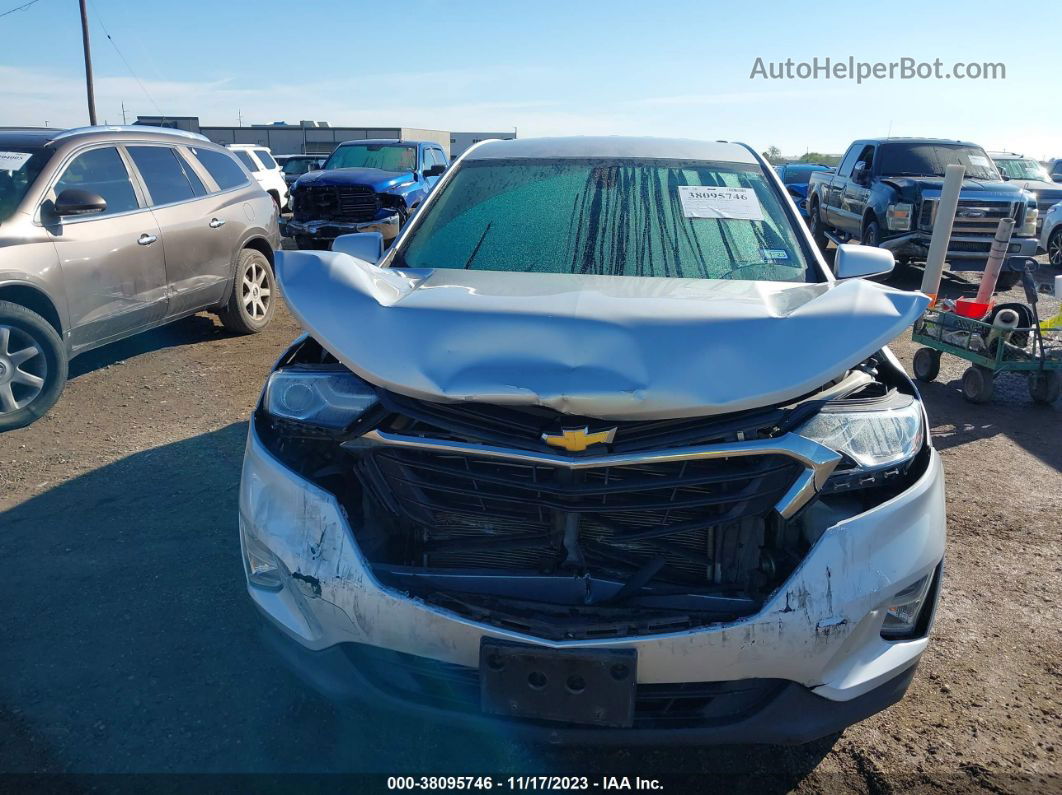 2018 Chevrolet Equinox Lt Silver vin: 3GNAXJEV2JS527808