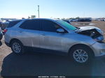 2018 Chevrolet Equinox Lt Silver vin: 3GNAXJEV2JS527808