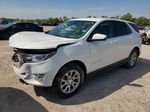 2018 Chevrolet Equinox Lt White vin: 3GNAXJEV2JS556709