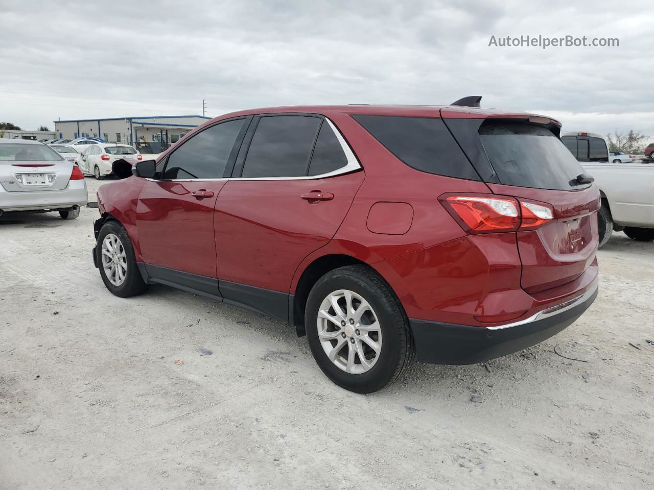 2018 Chevrolet Equinox Lt Red vin: 3GNAXJEV2JS595011