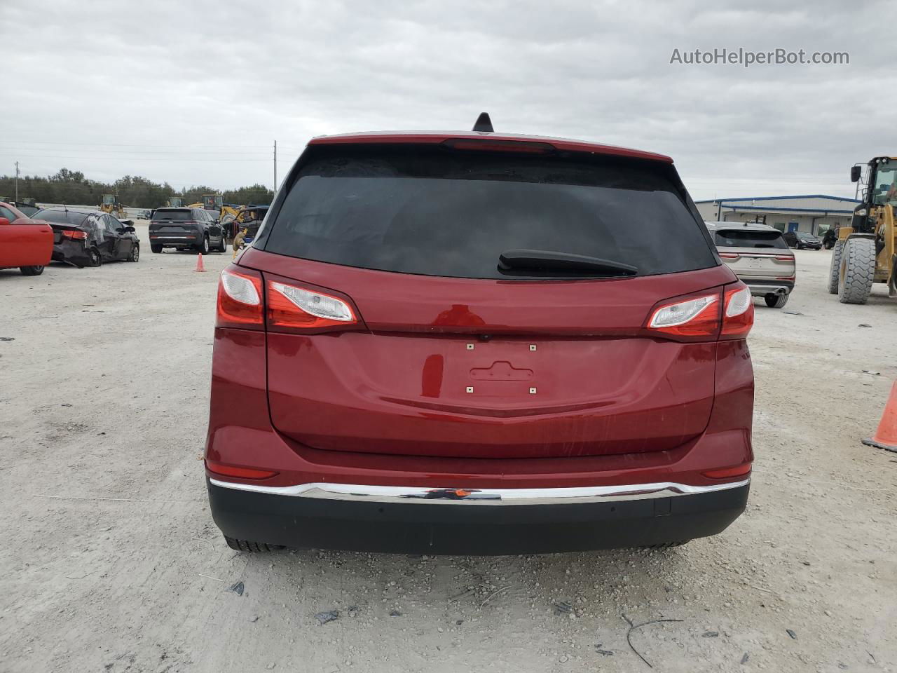 2018 Chevrolet Equinox Lt Red vin: 3GNAXJEV2JS595011