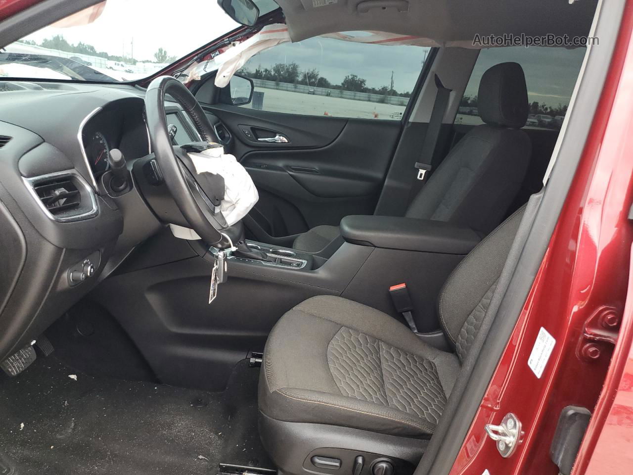 2018 Chevrolet Equinox Lt Красный vin: 3GNAXJEV2JS595011