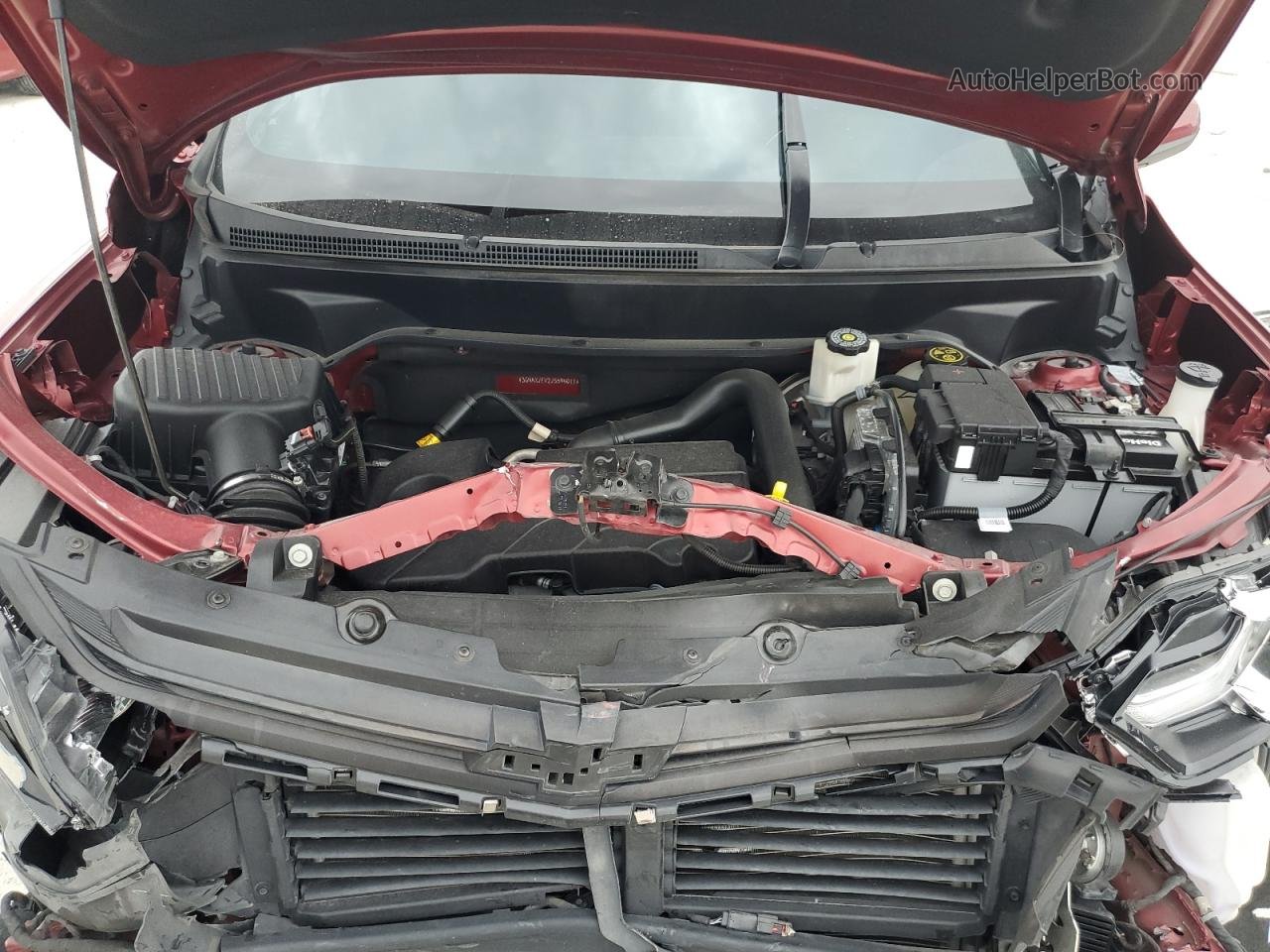 2018 Chevrolet Equinox Lt Red vin: 3GNAXJEV2JS595011