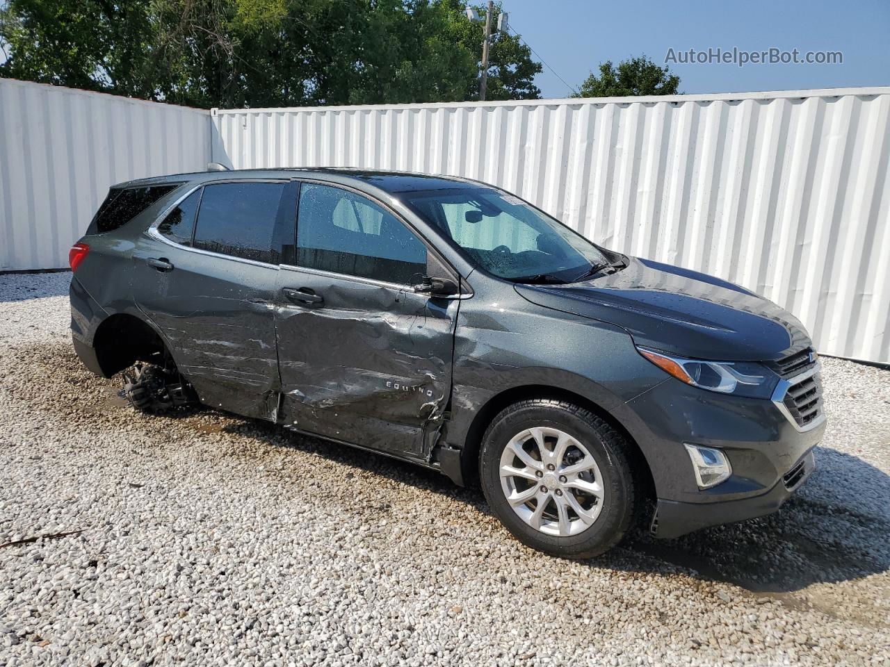 2020 Chevrolet Equinox Lt Charcoal vin: 3GNAXJEV2LS514382