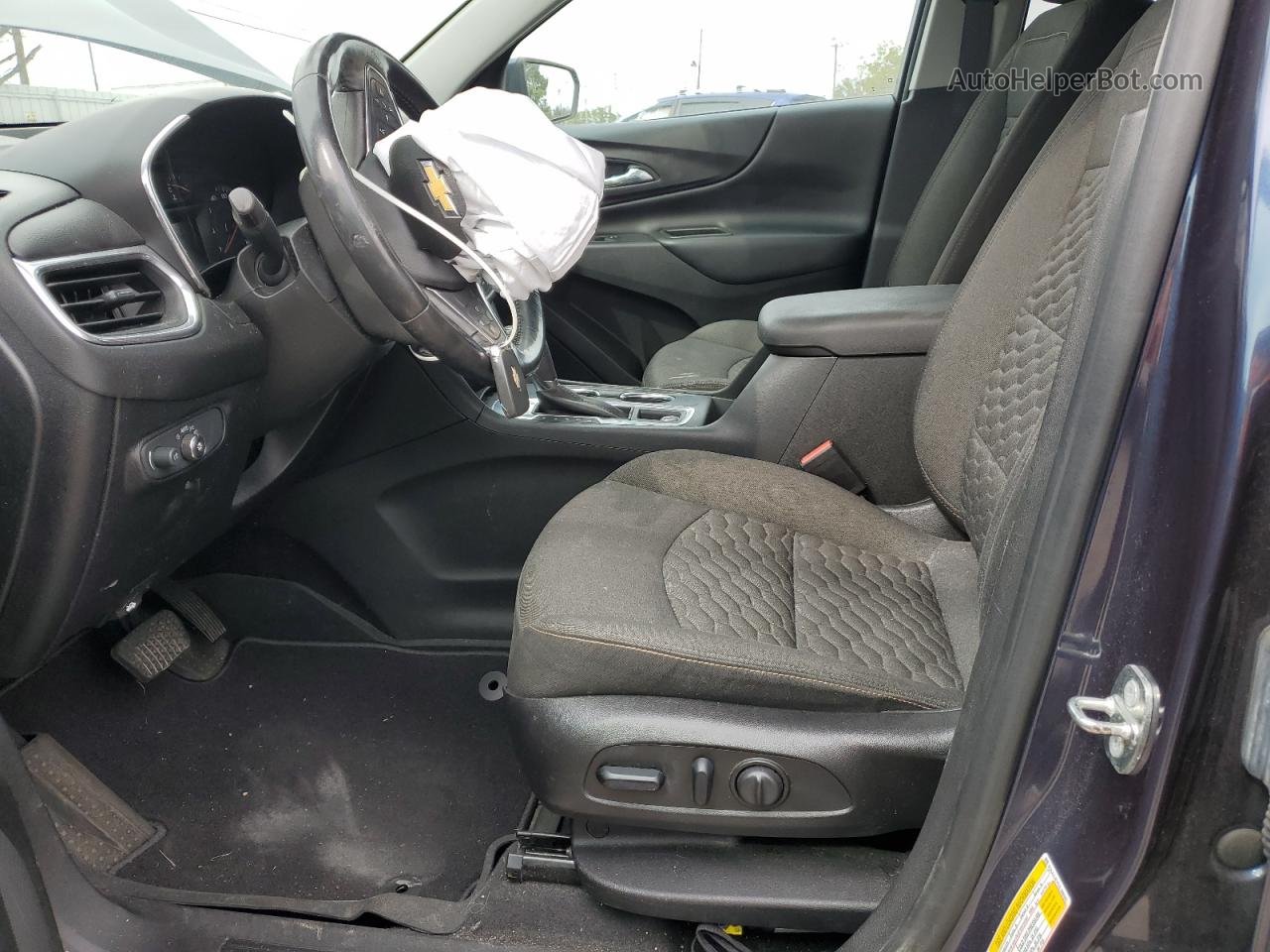 2018 Chevrolet Equinox Lt Синий vin: 3GNAXJEV3JL389061