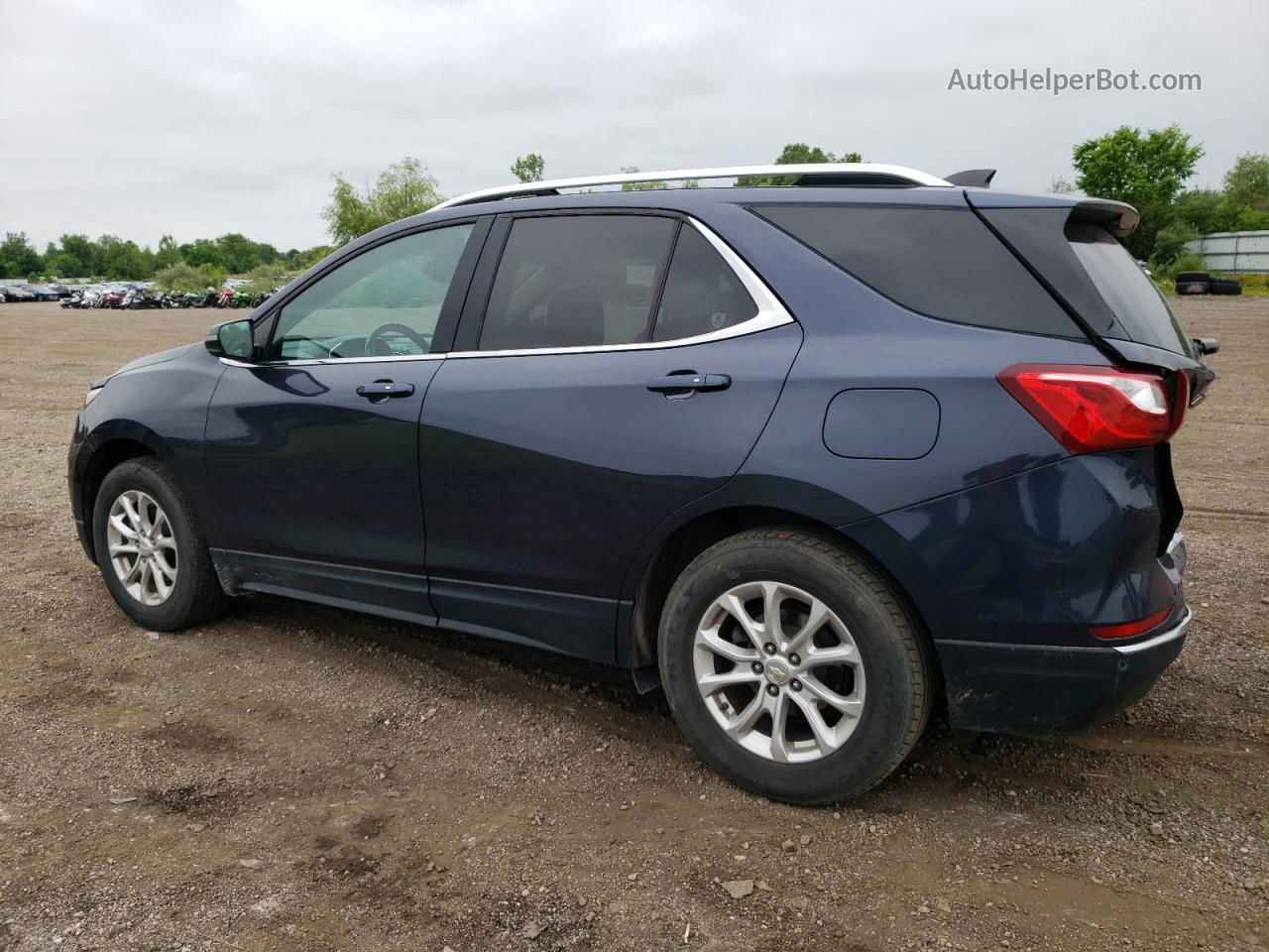 2018 Chevrolet Equinox Lt Blue vin: 3GNAXJEV3JS607635