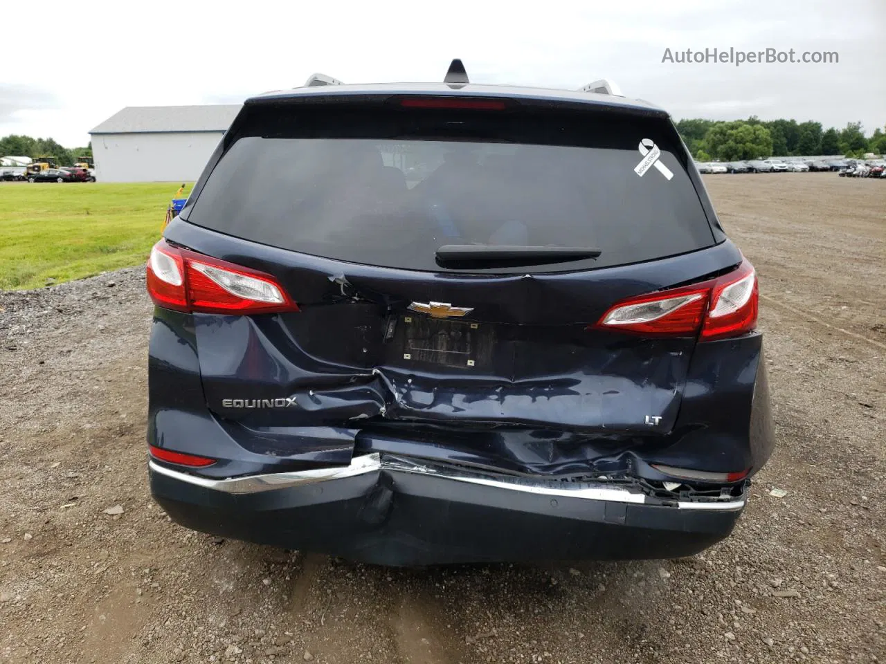 2018 Chevrolet Equinox Lt Blue vin: 3GNAXJEV3JS607635