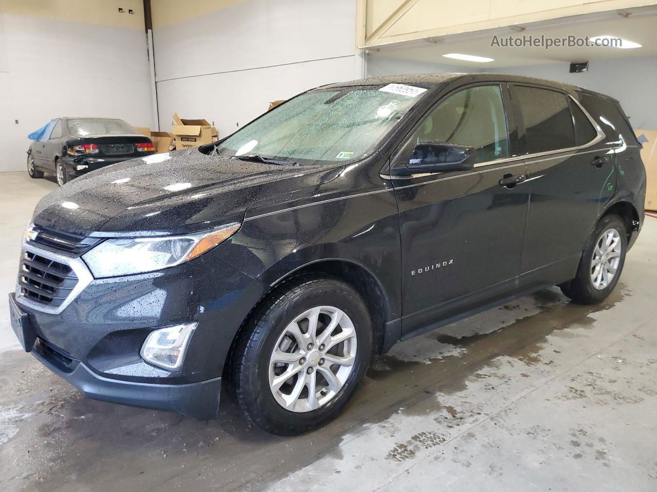 2018 Chevrolet Equinox Lt Black vin: 3GNAXJEV4JL103024